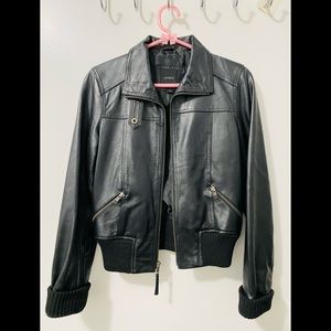 Express Faux Leather Moto Jacket
